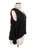 TOBI 100% Rayon Black Long Sleeve Top Size XL - photo 4