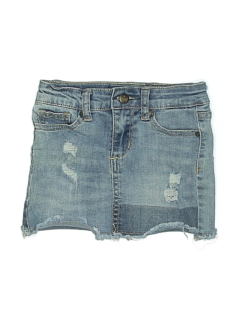 Pre-owned Joe's Jeans Kids' Denim Skirt In Blue