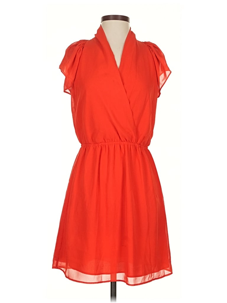 Pre-owned Bcbgeneration Casual Dress In Orange