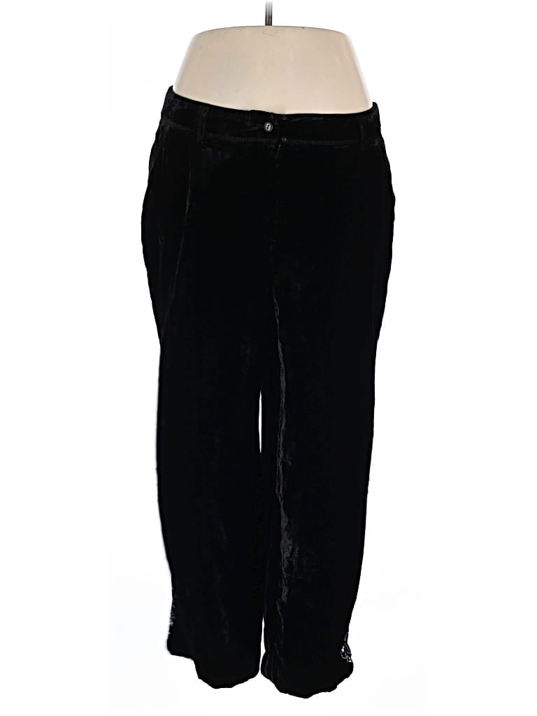 Pre-owned Jjill Casual Pants In Black
