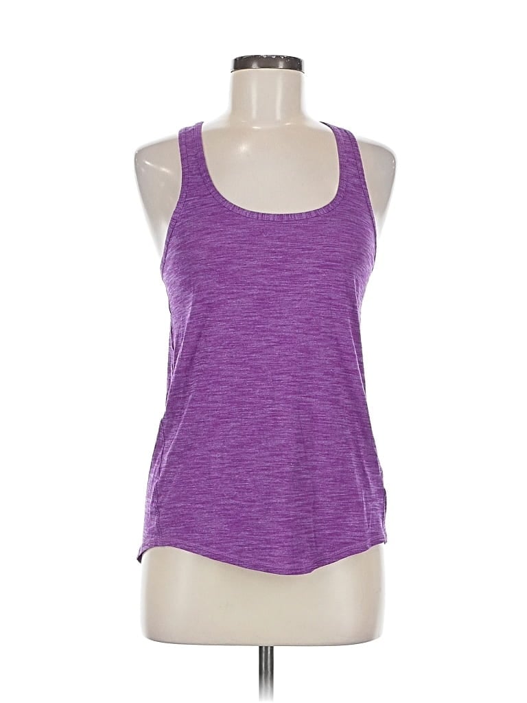Pre-owned Lululemon Athletica Active Tank Top In Purple