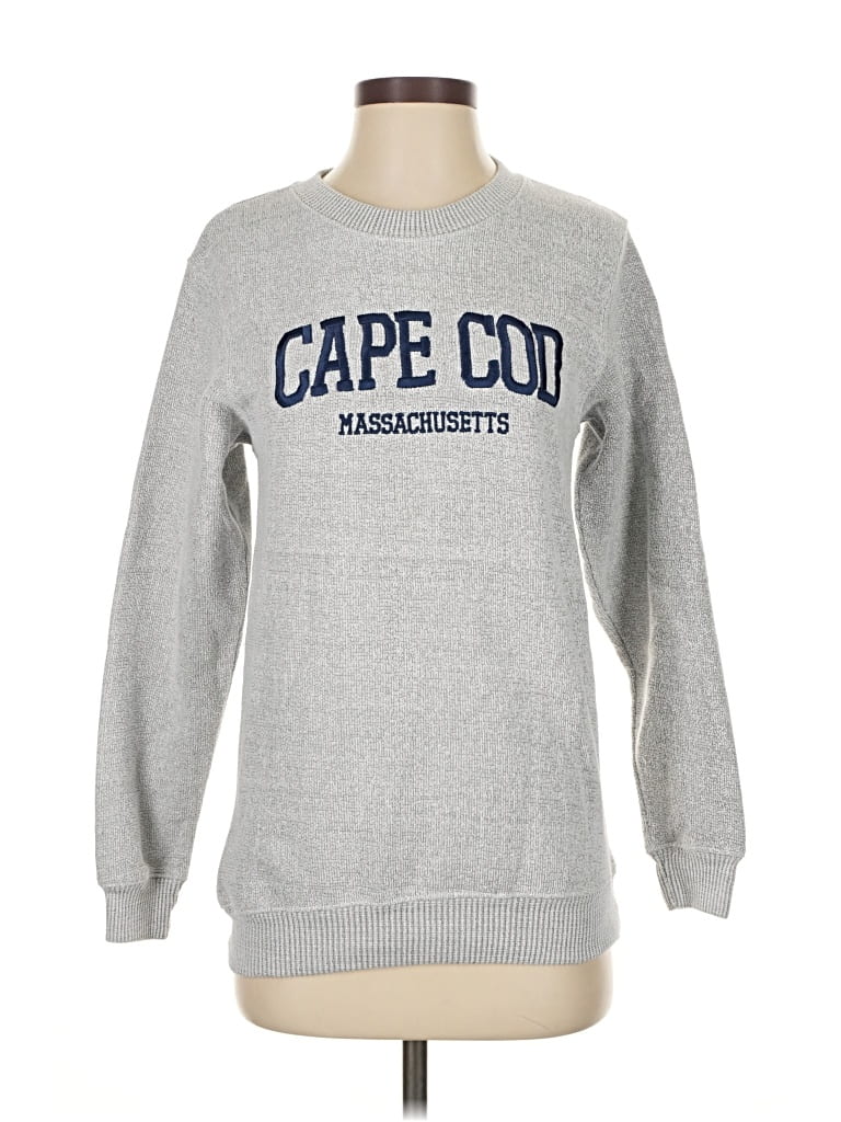 Pre-owned Assorted Brands Pullover Sweater In Silver