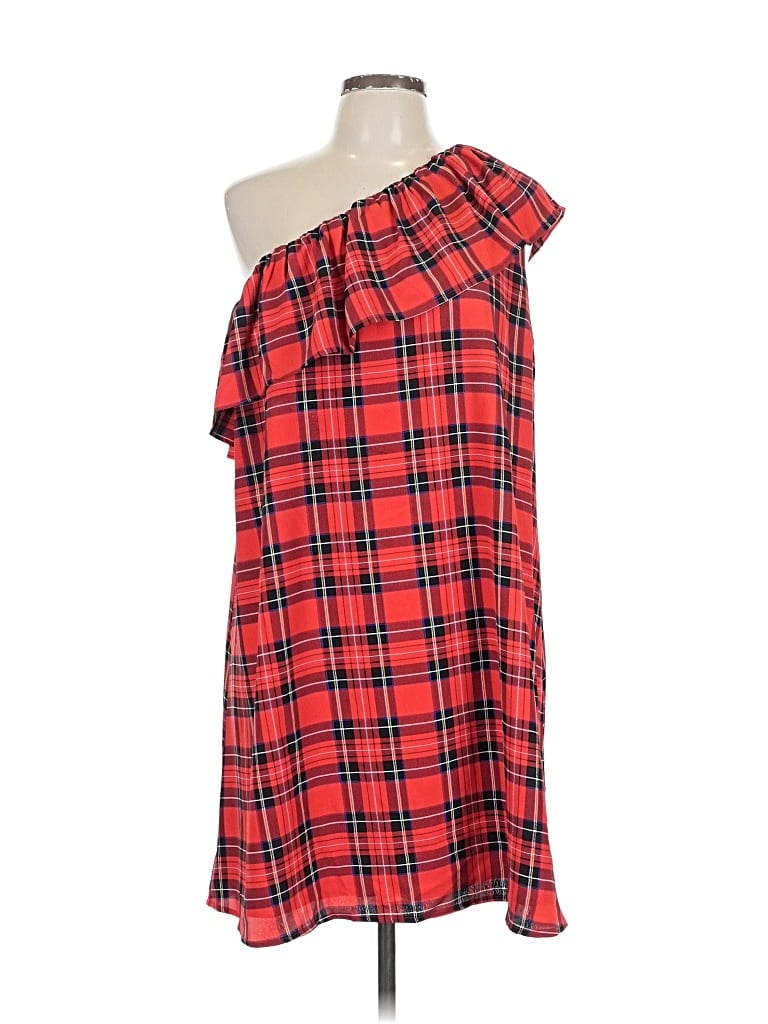 Pre-owned Sugar Lips Casual Dress In Red