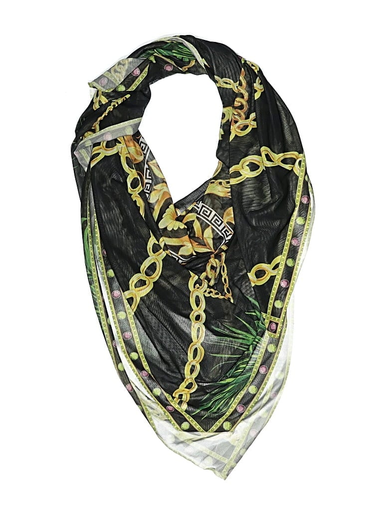 Pre-owned Unbranded Scarf In Black
