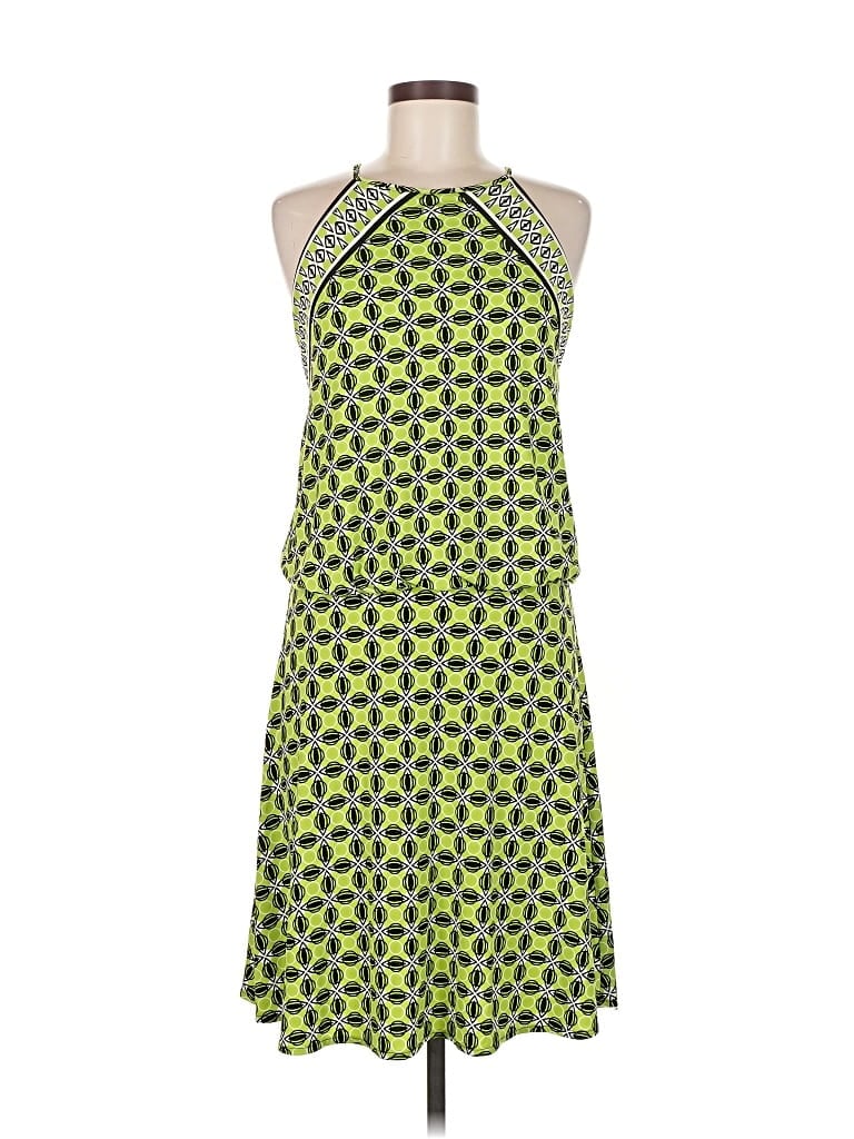 Pre-owned Maggy London Cocktail Dress In Green