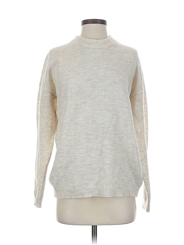 Pre-owned Urban Outfitters Turtleneck Sweater In Silver