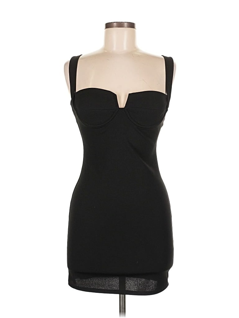 Pre-owned Blanc Cocktail Dress In Black