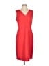 Ann Taylor Solid Red Cocktail Dress Size 4 - photo 1