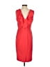 Ann Taylor Solid Red Cocktail Dress Size 4 - photo 2