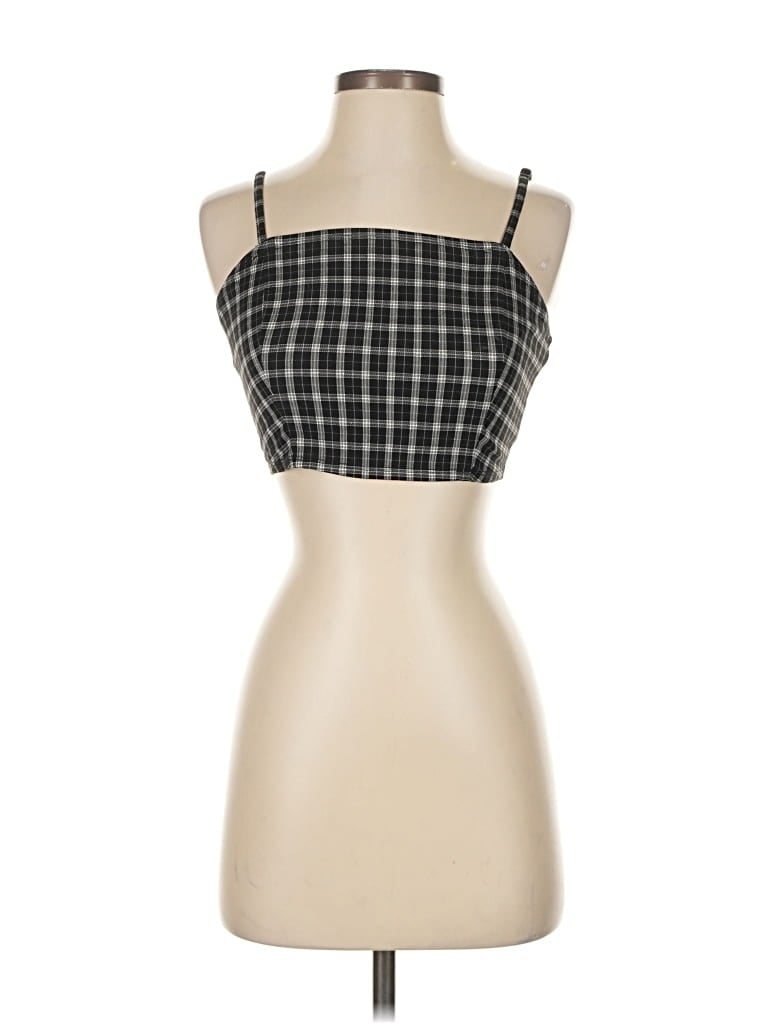 Pre-owned Aéropostale Tank Top Black Square Neckline Tops