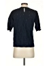 CeCe 100% Cotton Black Short Sleeve Blouse Size S - photo 2