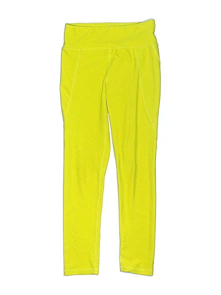 Pre-owned Active By Old Navy Kids' Active Pants In Yellow