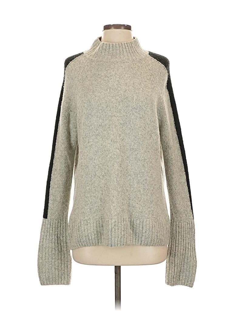 Pre-owned Fifteen Twenty Turtleneck Sweater In Gray