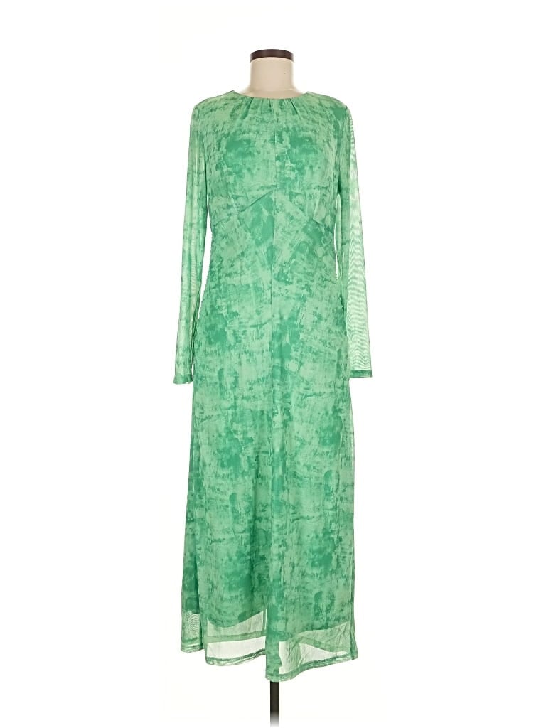 Pre-owned Whistles Casual Dress In Green