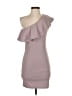 Guess Solid Gray Cocktail Dress Size S - photo 1