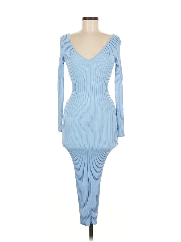 Pre-owned Fashion Nova Cocktail Dress In Blue