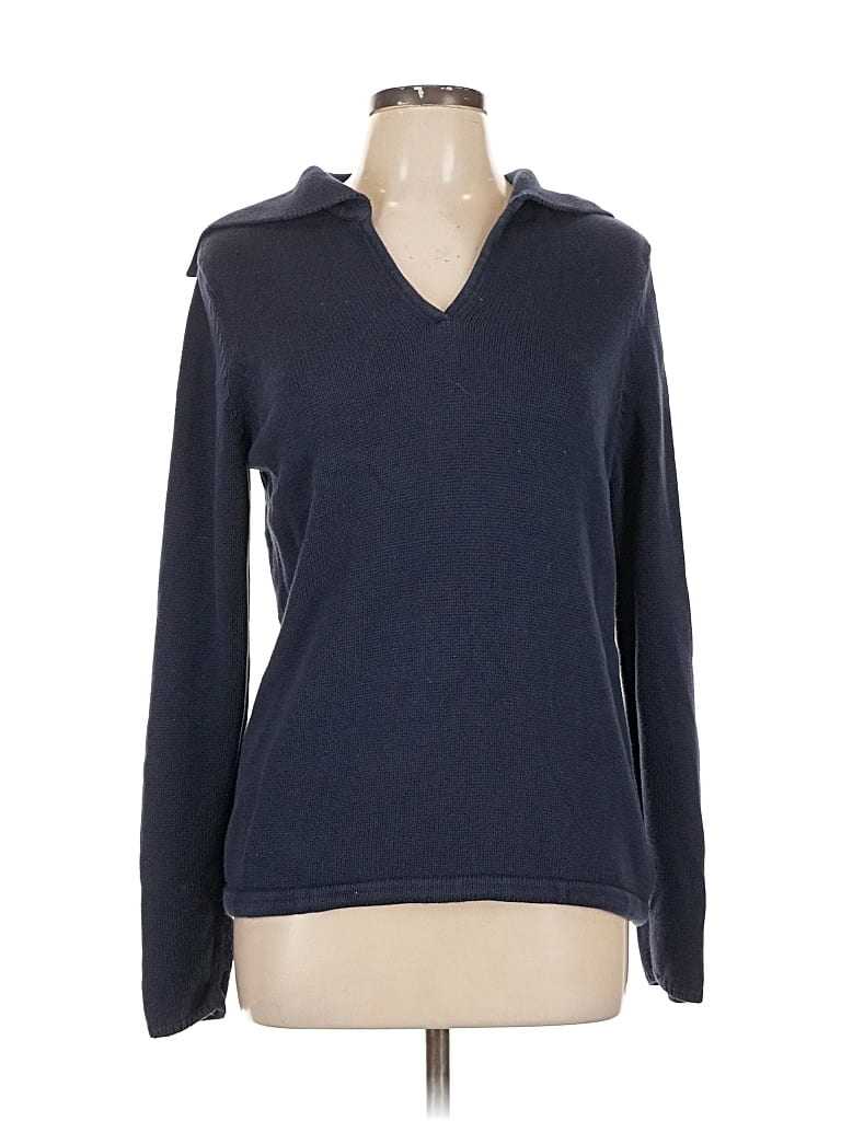 Pre-owned Polo Ralph Lauren Long Sleeve Polo Shirt In Blue