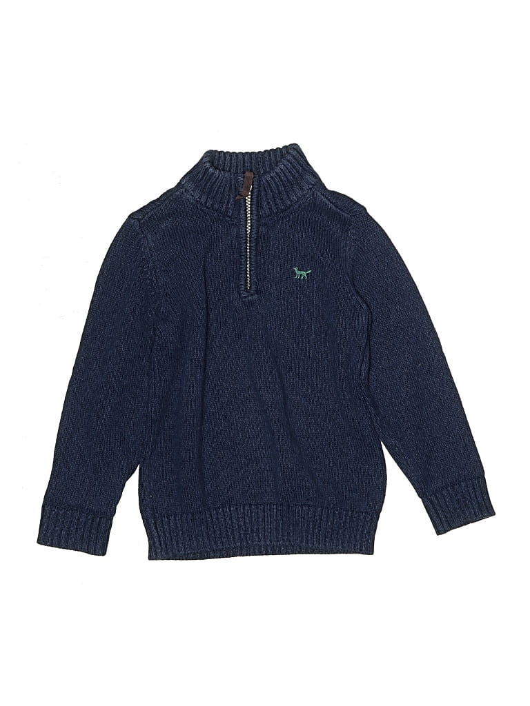 Pre-owned Carter's Kids' Pullover Sweater In Blue