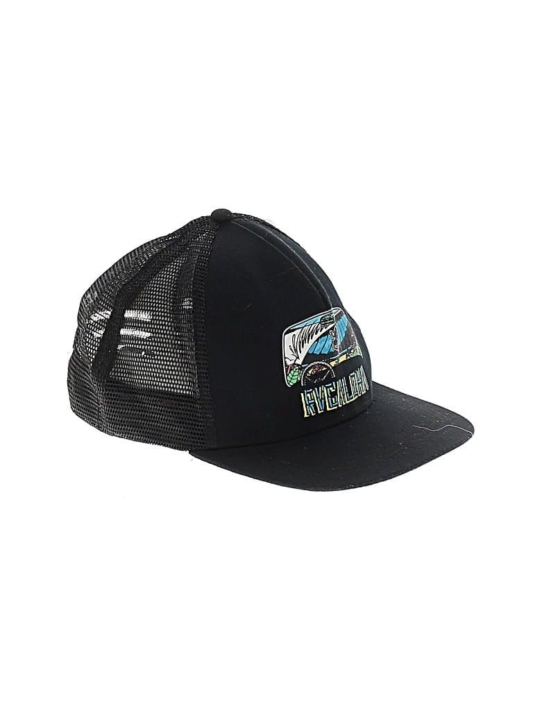 Pre-owned Rvca Baseball Cap In Black