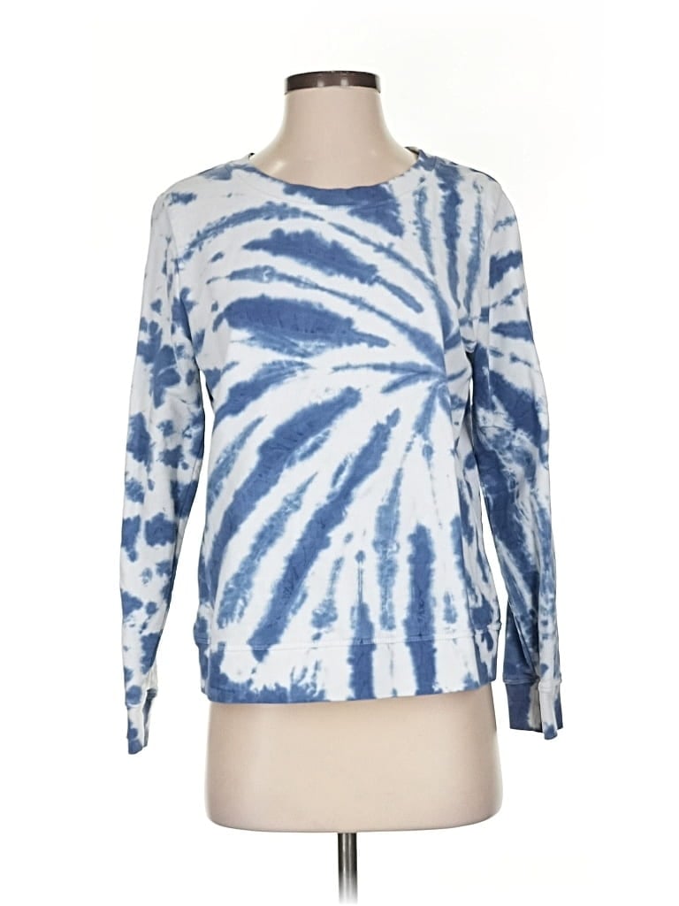 Pre-owned J.crew Factory Store Pullover Sweater In Blue