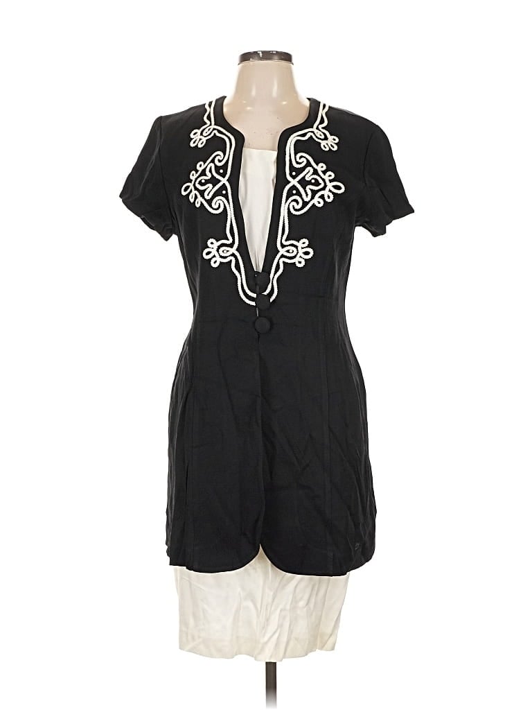 Pre-owned Max Studio Casual Dress In Gray