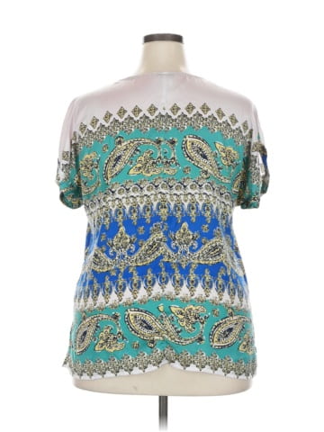 G.H. Bass & Co. Short Sleeve Blouse (view 2)