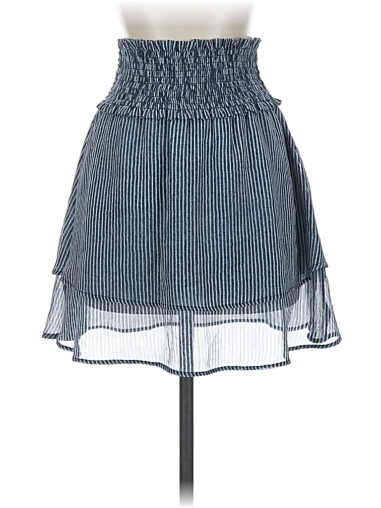 Pre-owned Dkny Jeans Casual Skirt In Blue