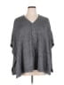 Talbots Outlet Gray 3/4 Sleeve Blouse Size 0X - photo 1