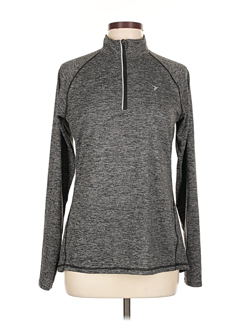 Pre-owned Active By Old Navy Long Sleeve T-shirt In Gray