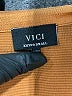 VICI 100% Polyester Orange Tan Blazer Size XS - photo 6
