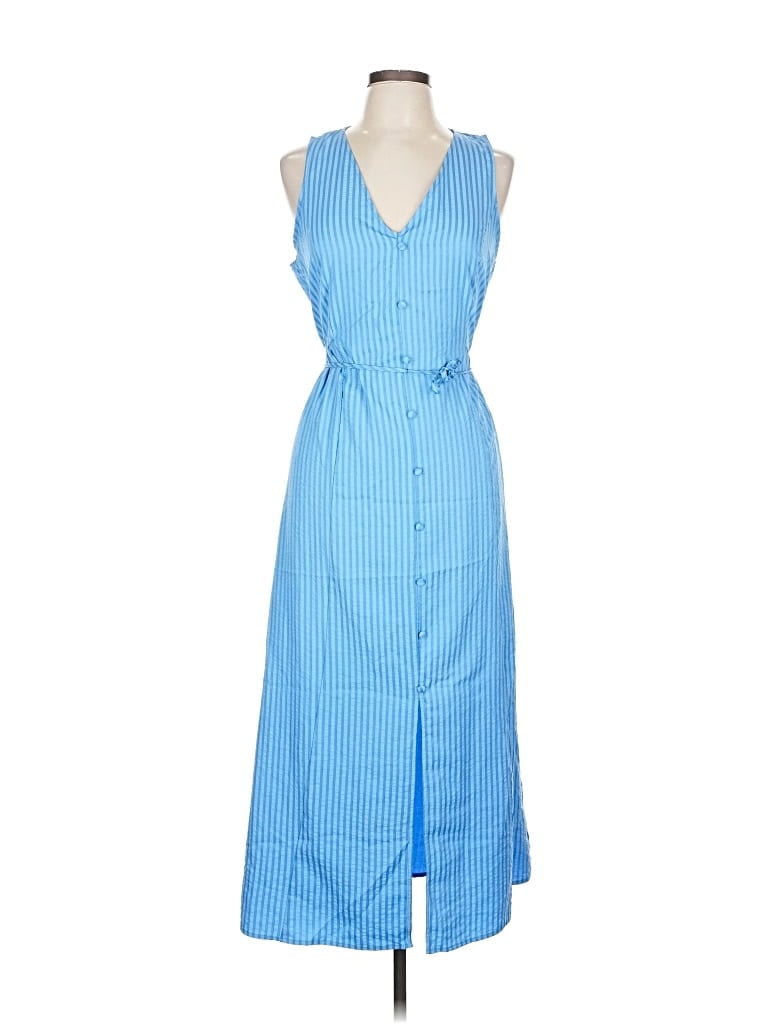 Pre-owned Primark Casual Dress In Blue