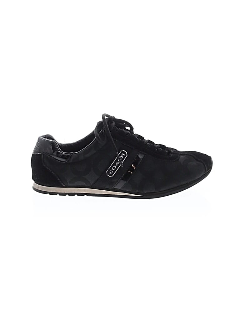 Pre-owned Coach Sneakers In Black