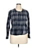 William Rast 100% Cotton Blue Long Sleeve Button-Down Shirt Size XL - photo 1