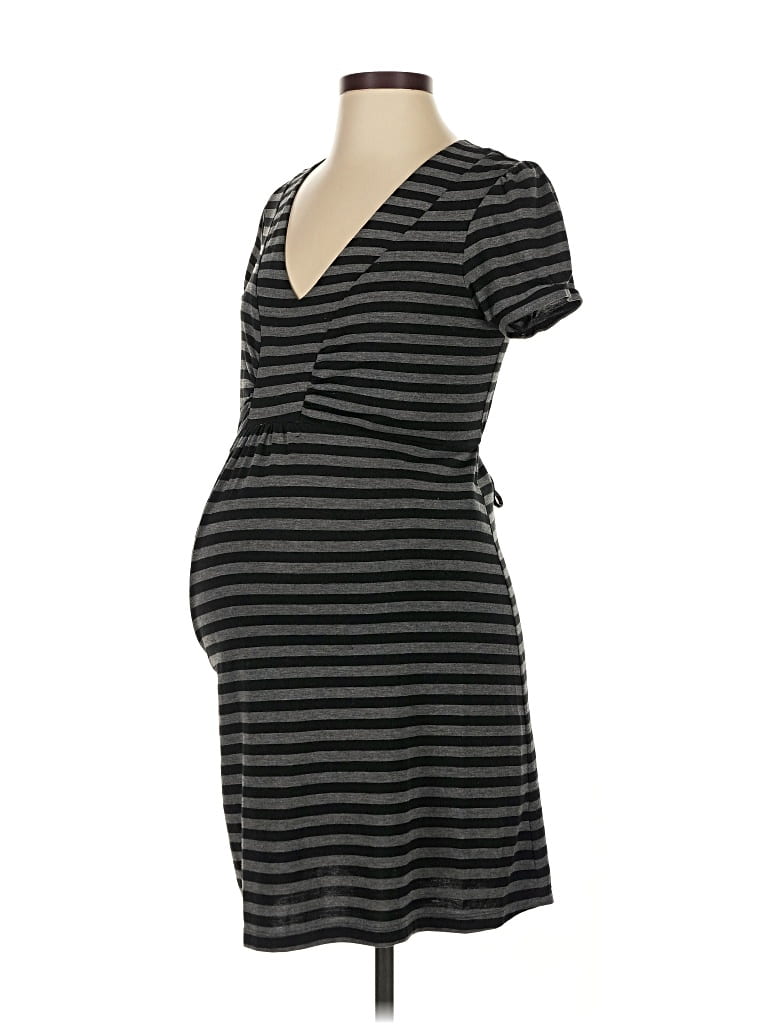 Pre-owned Liz Lange Maternity Casual Dress In Gray
