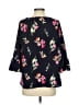 White Birch Black 3/4 Sleeve Blouse Size S - photo 2