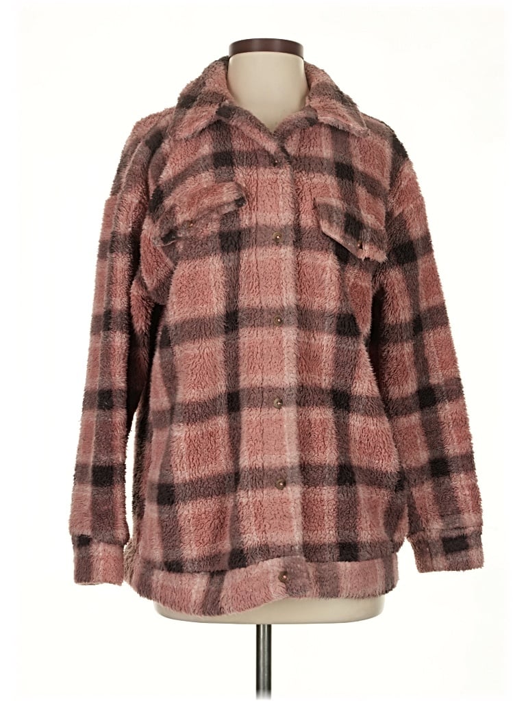 Pre-owned Cold Crush Fleece Jacket In Pink