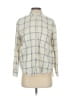Madewell 100% Cotton Argyle Ivory Long Sleeve Button-Down Shirt Size XS - photo 1