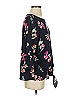 White Birch Black 3/4 Sleeve Blouse Size S - photo 4