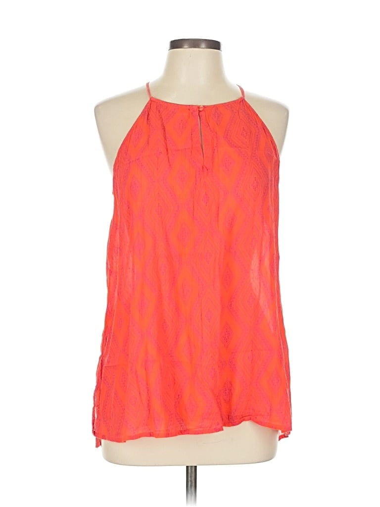 Pre-owned Old Navy Sleeveless Blouse In Orange