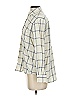 Madewell 100% Cotton Argyle Ivory Long Sleeve Button-Down Shirt Size XS - photo 5