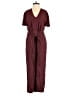 Rails Polka Dots Burgundy Jumpsuit Size XS - photo 1