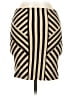 Torn by Ronny Kobo Stripes Gold Formal Skirt Size M - photo 2