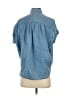 Madewell 100% Cotton Blue Sleeveless Button-Down Shirt Size XS - photo 2