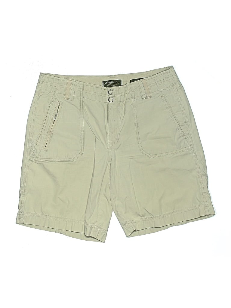 Pre-owned Eddie Bauer Khaki Shorts In Brown