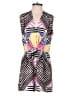 Marie Oliver Graphic Pink Romper Size XS - photo 1