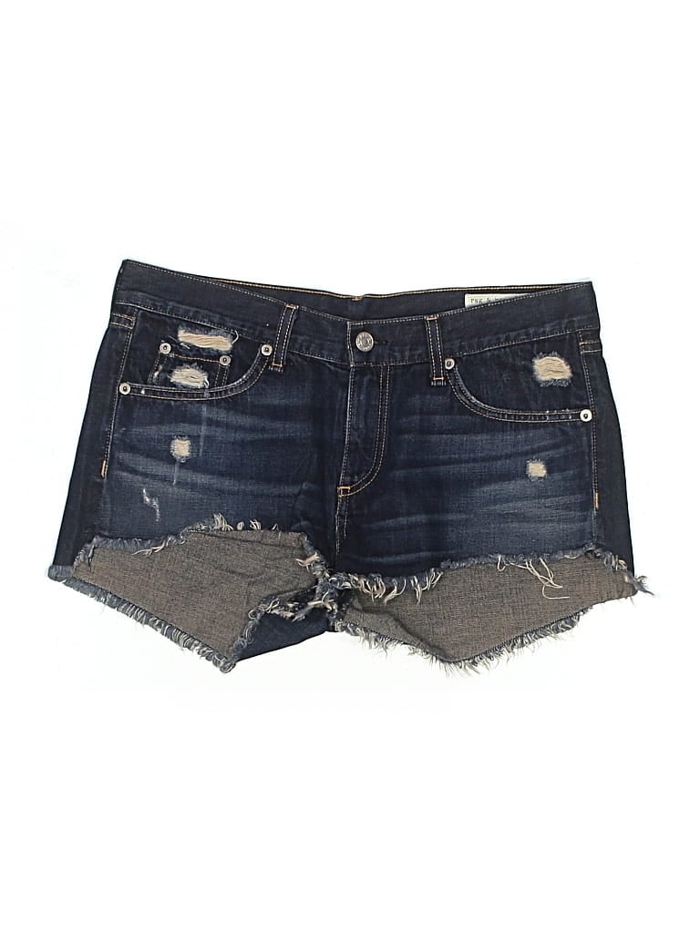 Pre-owned Rag & Bone Denim Shorts In Blue