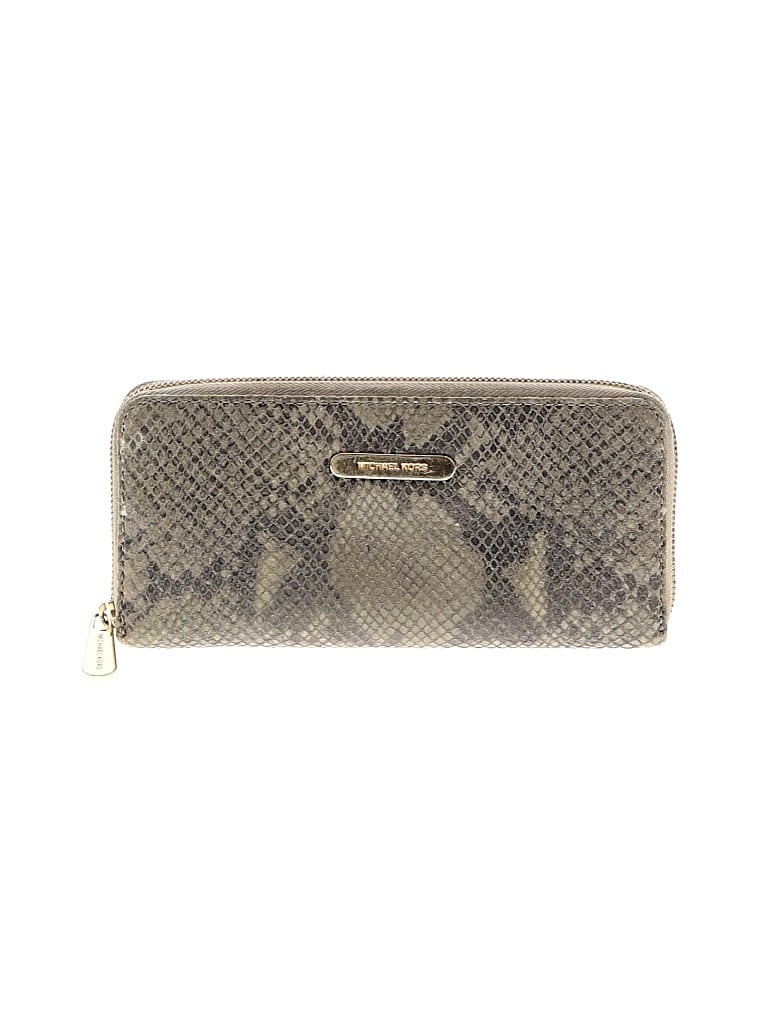 Pre-owned Michael Michael Kors Leather Wallet In Brown