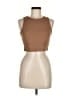 Prettygarden Brown Sleeveless Top Size M - photo 1