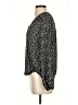 Max Studio Polka Dots Black Long Sleeve Blouse Size S - photo 5