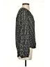 Max Studio Polka Dots Black Long Sleeve Blouse Size S - photo 4